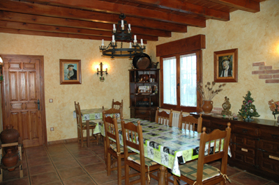 Cocina Casa Rural el Colorao